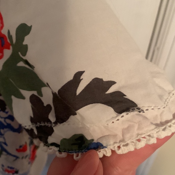 Joules Cotton Floral Pajama Short Set Size Medium - Picture 8 of 10